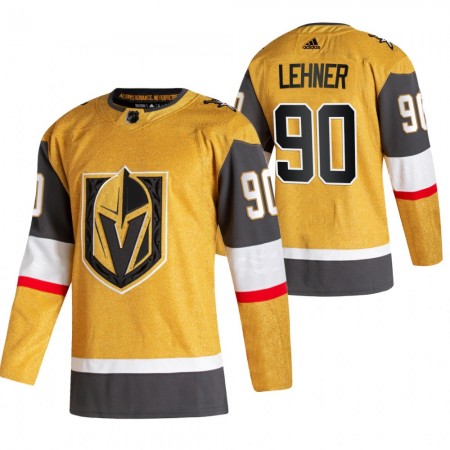 Pánské Hokejový Dres Vegas Golden Knights Dresy Robin Lehner 90 2020-21 Třetí Authentic